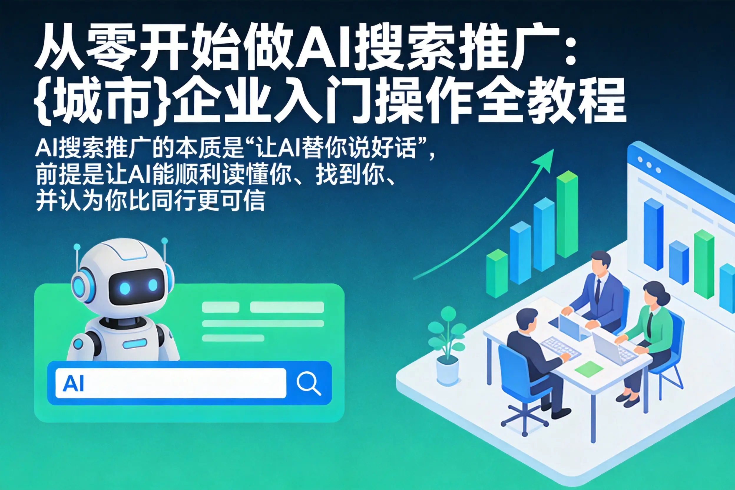 从零开始做AI搜索推广：丽水企业入门操作全教程