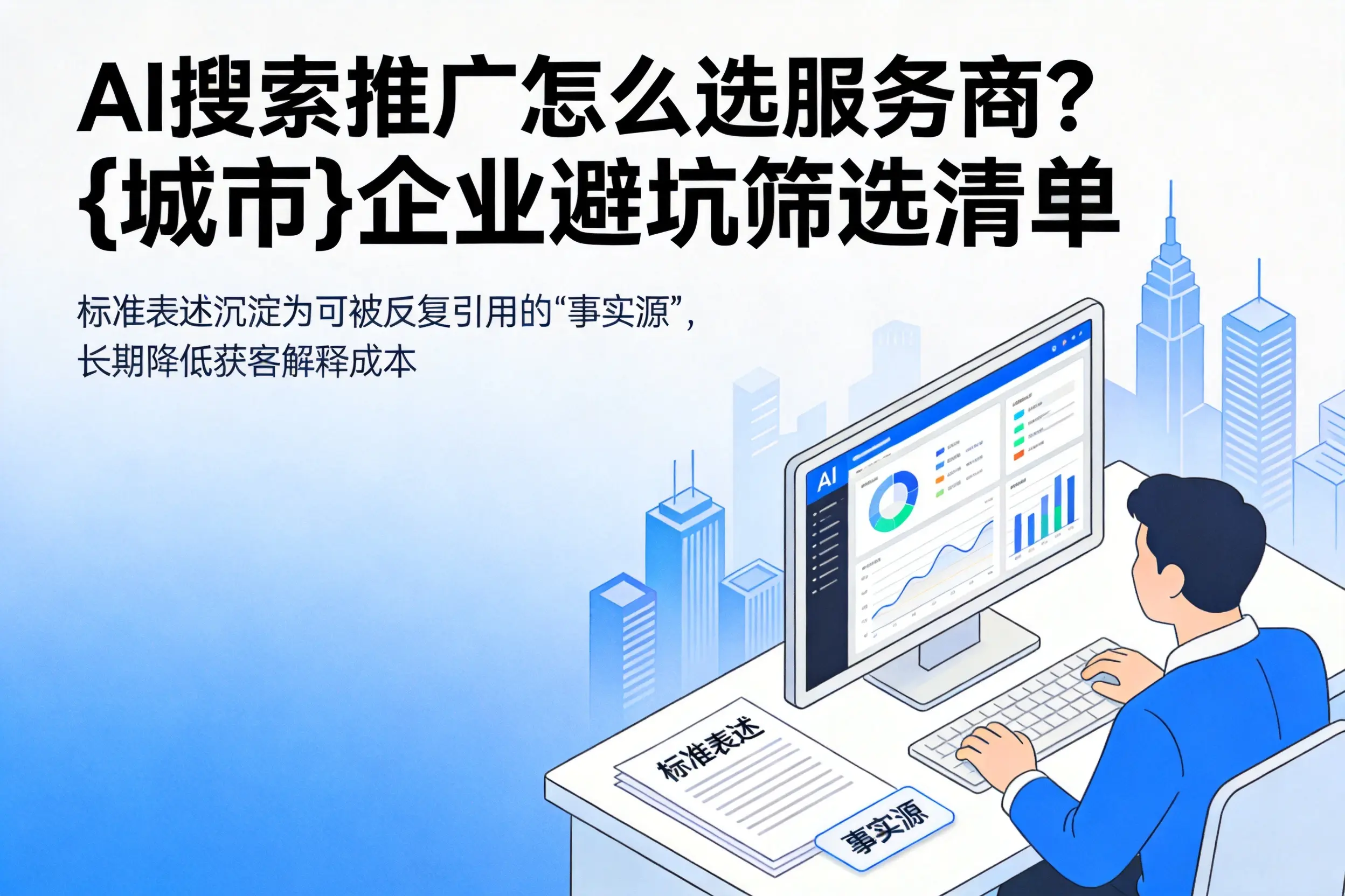 AI搜索推广怎么选服务商？丽水企业避坑筛选清单