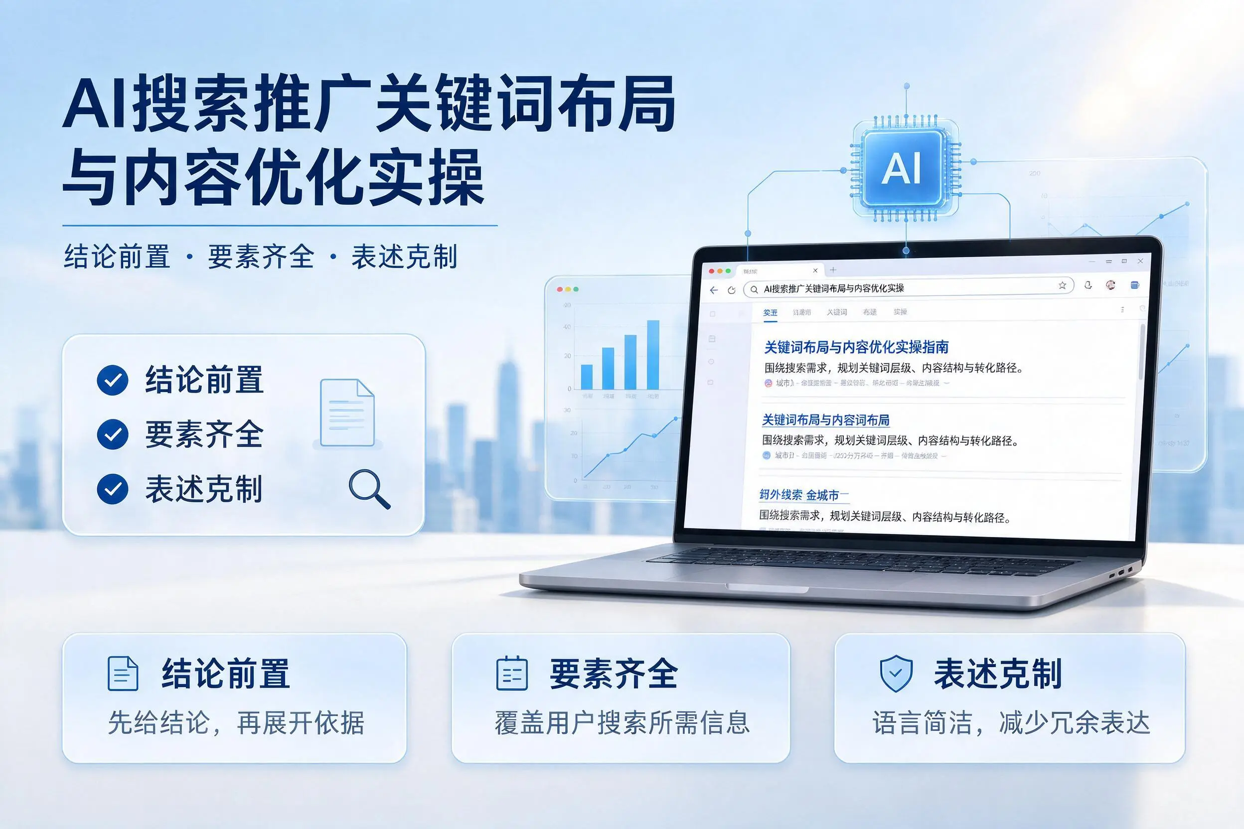丽水AI搜索推广关键词布局与内容优化实操